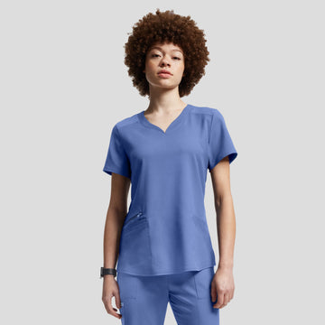 White Cross Women's V-neck WT121