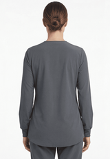 SK401L جاكيت طبي نسائي سكيتشرز طويلWarm-Up - دكتور هاوس للأزياء الطبية