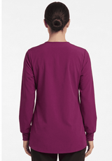 SK401L جاكيت طبي نسائي سكيتشرز طويلWarm-Up - دكتور هاوس للأزياء الطبية