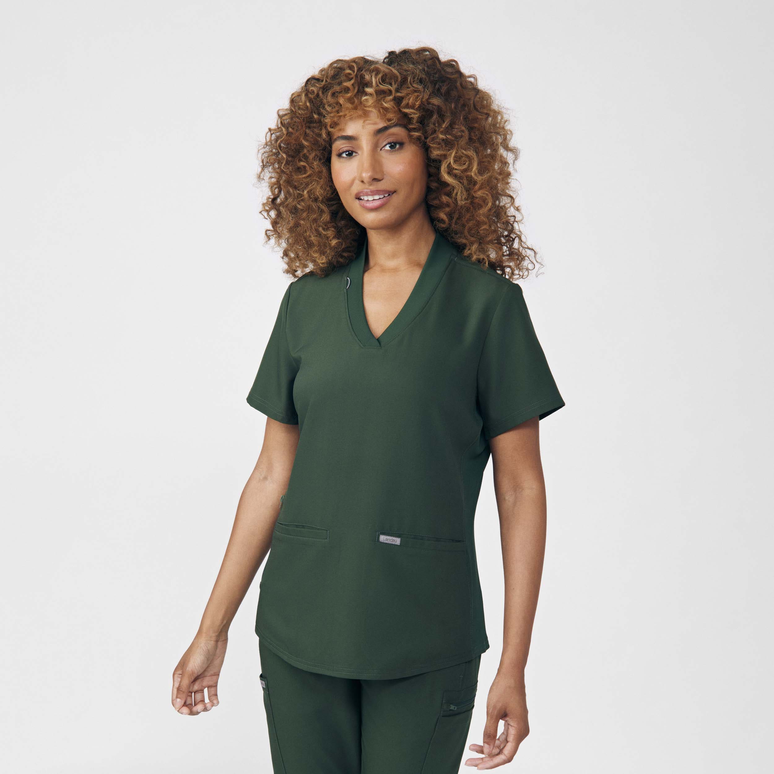 Landau Forward Women's V-neck Top LT100   
