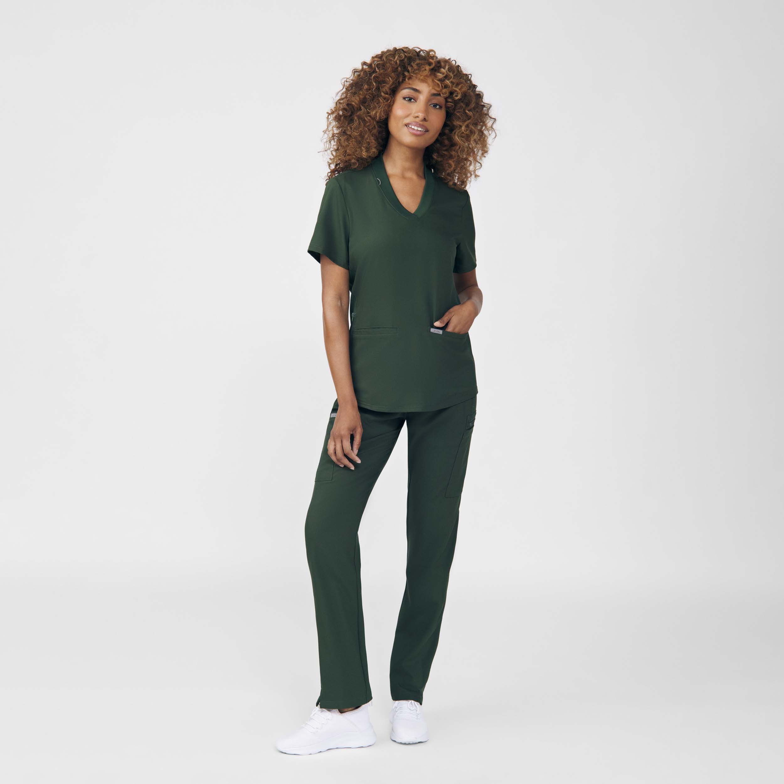 Landau Forward Women's V-neck Top LT100   