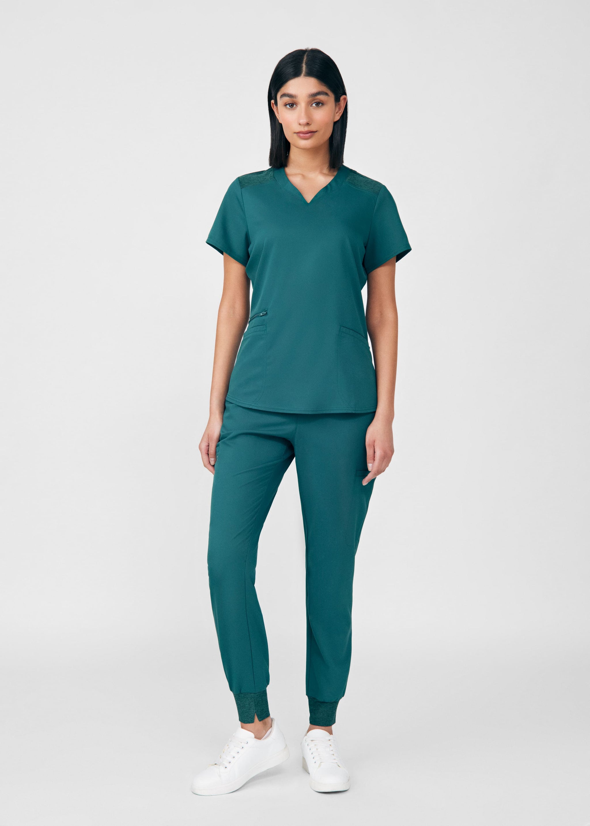 White Cross Women's V-neck WT121