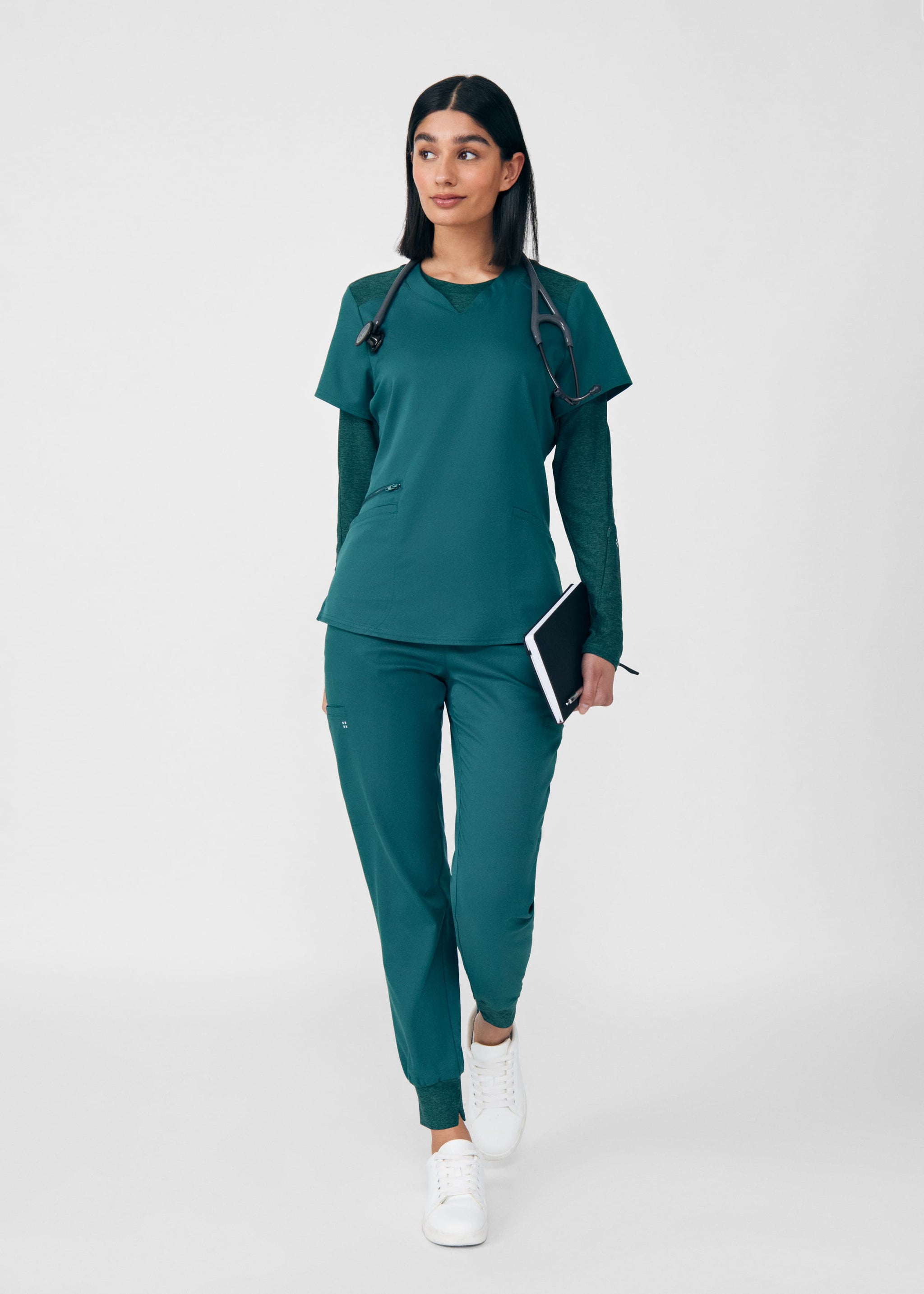 White Cross Women's V-neck WT121