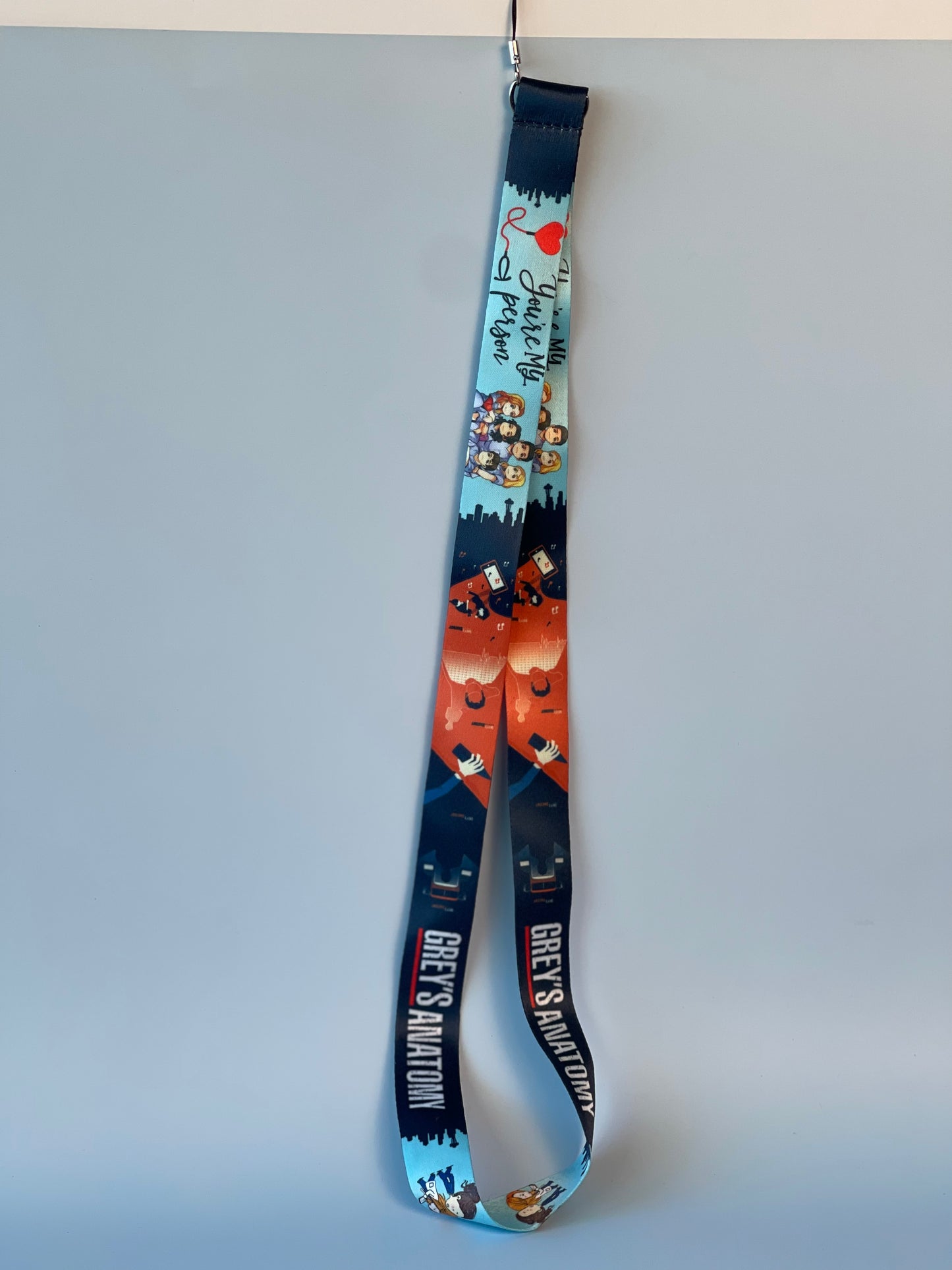 سلسال حامل بطاقة من قريز أناتومي you're my person