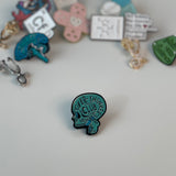 بروش طبي على شكل جمجمة