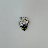 بروش طبي قلب يحوي حوت المحيط