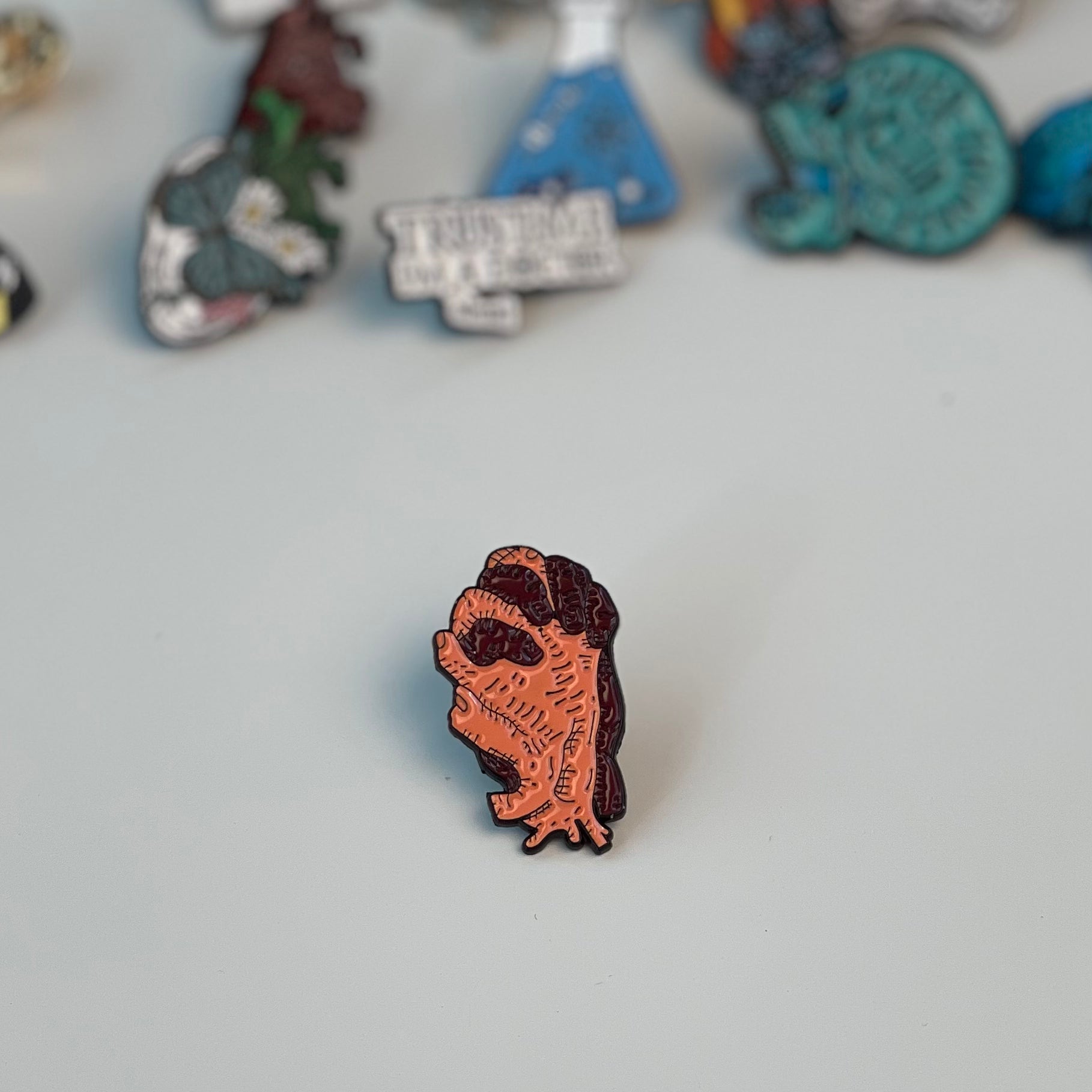 بروش طبي - أيدي على شكل قلب