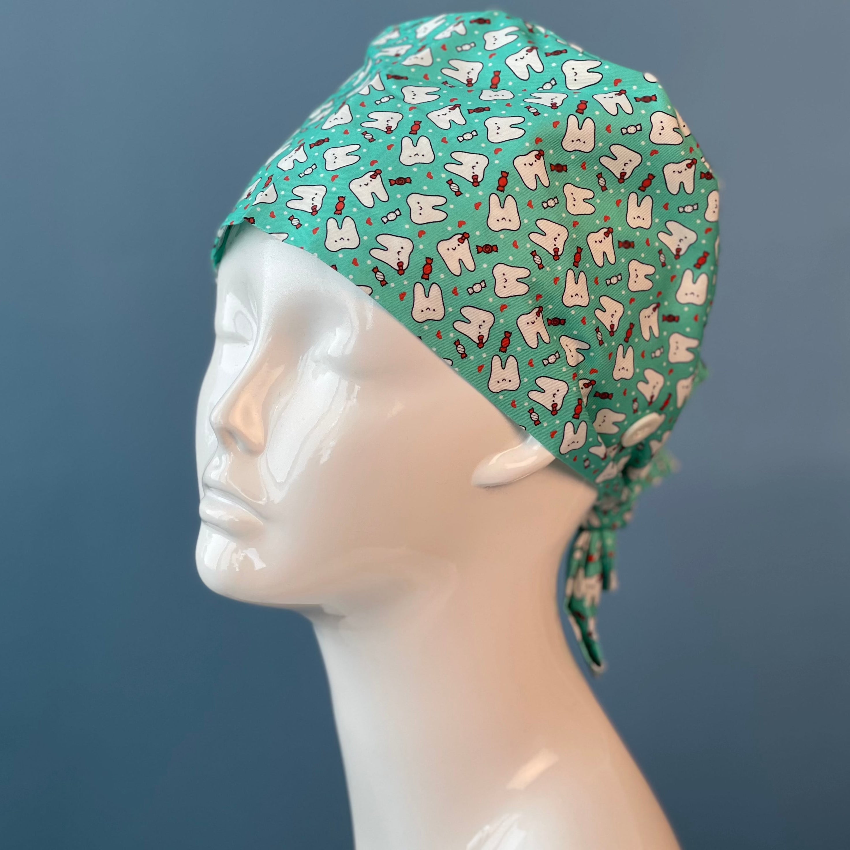 غطاء رأس طبي برسومات أسنان Bahama