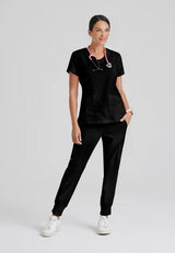 بلوزة سكراب طبي قريز اناتومي النسائي