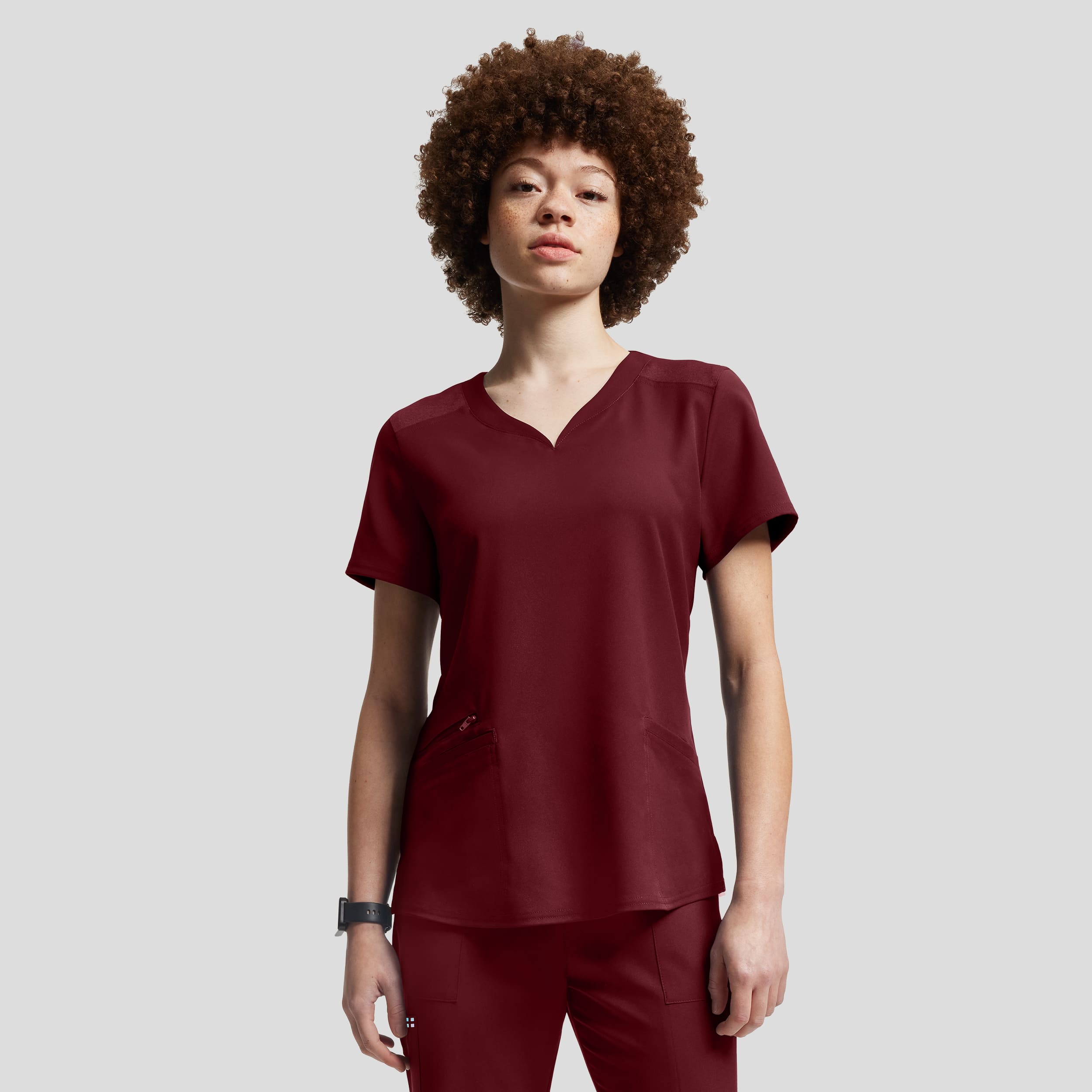 White Cross Women's V-neck WT121