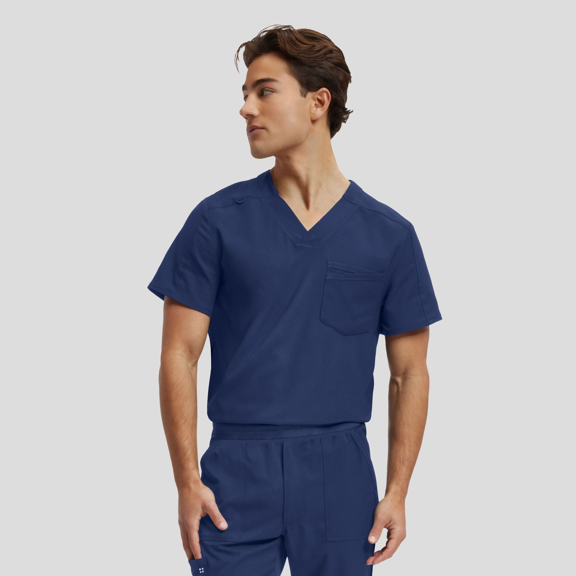 بلوزة سكراب طبي رجالي وايت كروس WT150